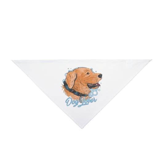 Proud Dog Lover Bandana for Pets – Cute Everyday Dog Scarf